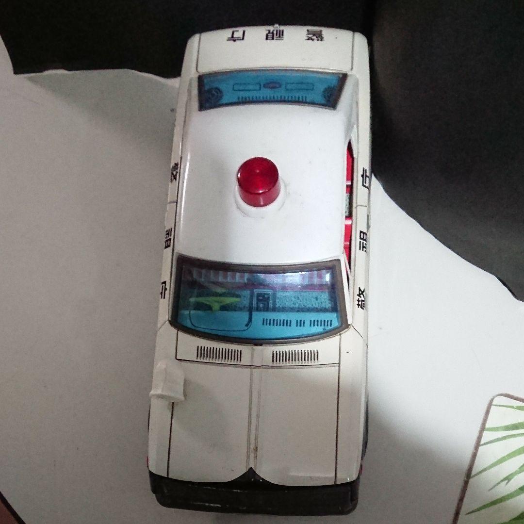 ⭐昭和レトロ、ブリキ、コロナマークⅡ大型警視庁パトカー