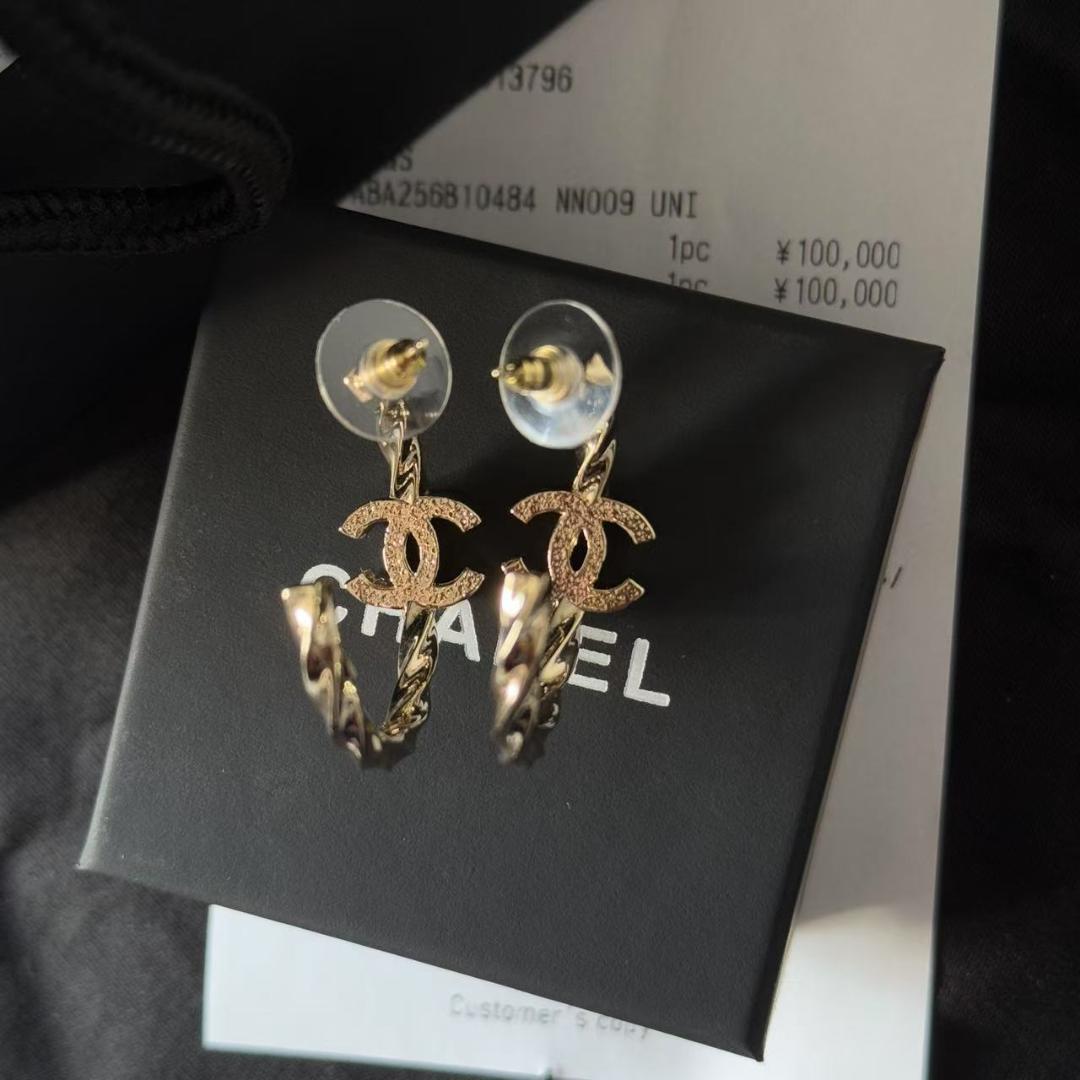 CCロゴ フープピアス