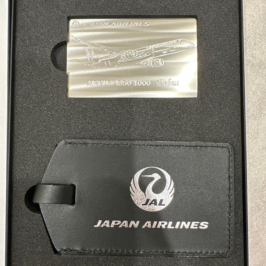 【週末限定】JALチタンプレート限定品JAL A350-1000 記念プレート