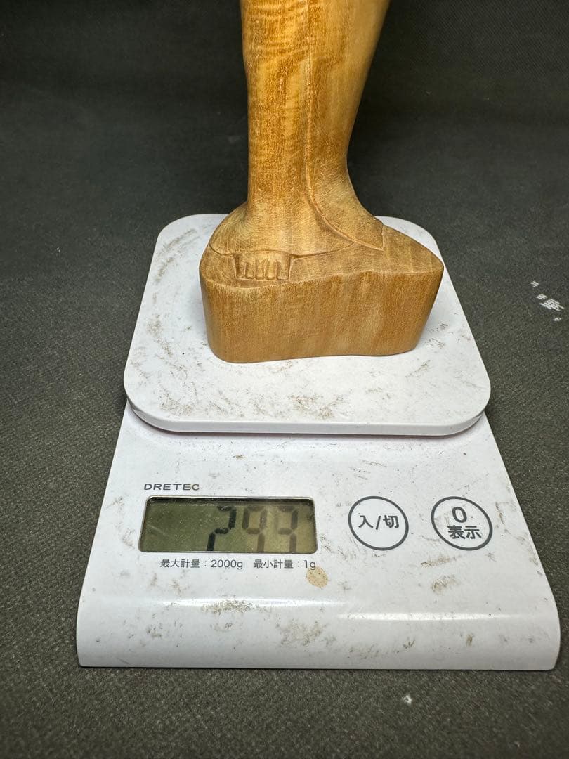 白檀　インドネシア　バリ島　木彫り　仏教美術　仏像 骨董 木像　木製　仏教