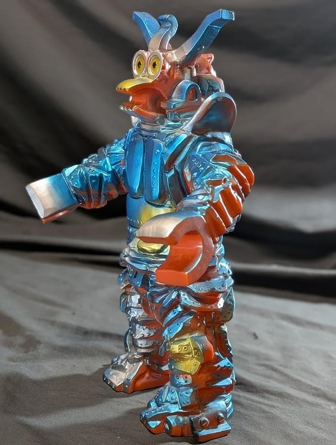 ジャイアントガルバン「キャプテンウルトラ」登場怪獣（ブルマァク復刻）ソフビ