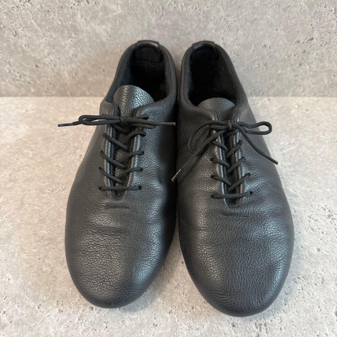 美品 CROWN クラウン ジャズシューズ 27cm ブラック レザー 英国製