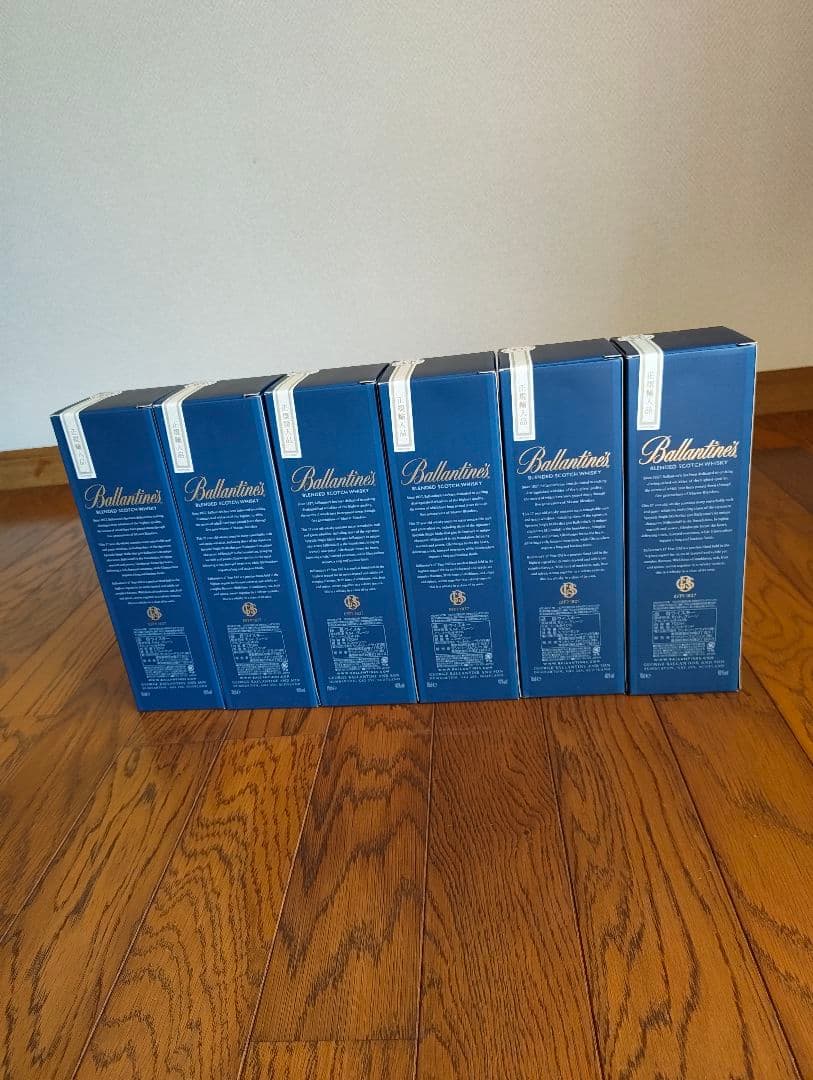 スーさん　Ballantine's 17年 ウイスキー 6本セット