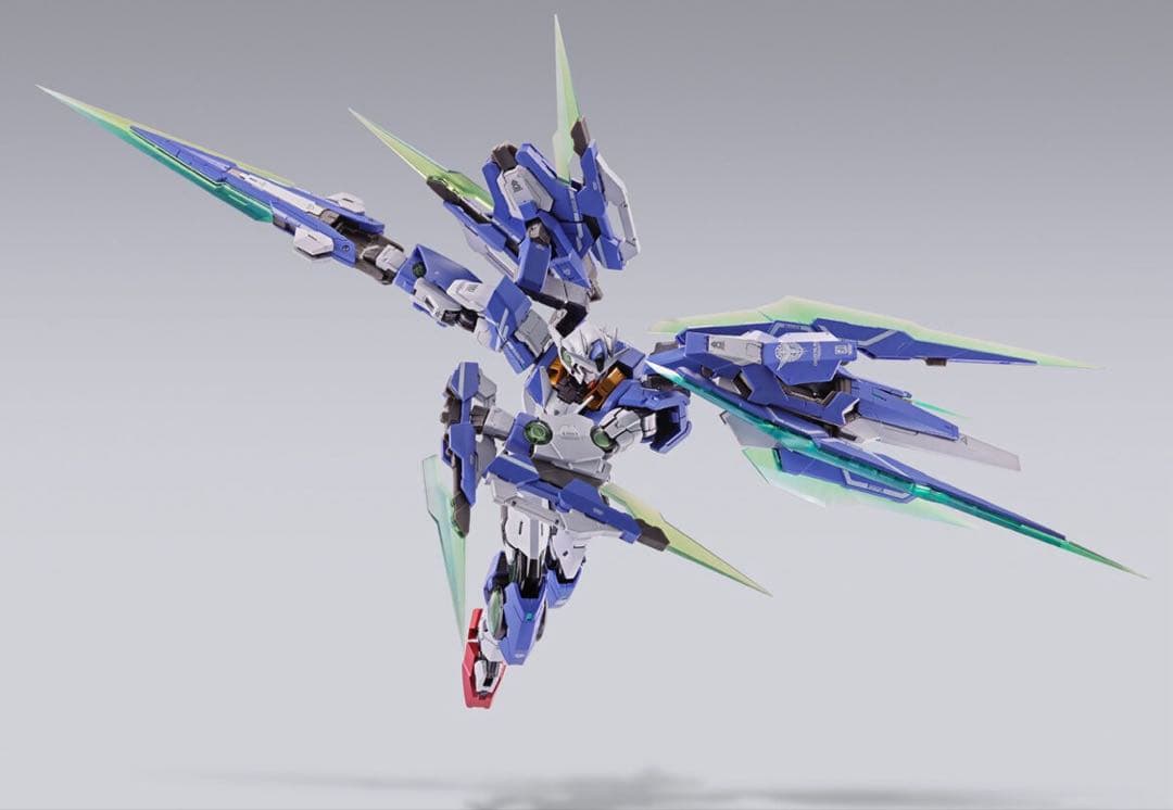 新品未開封L BUILDダブルオークアンタ　フルセイバー