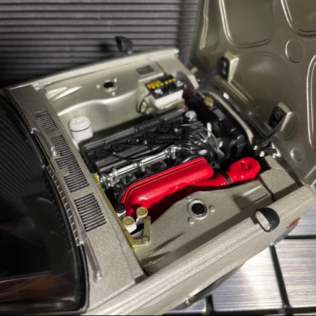 絶版京商1/18スカイライン2000GT-R KPGC10 (ライト点灯モデル)