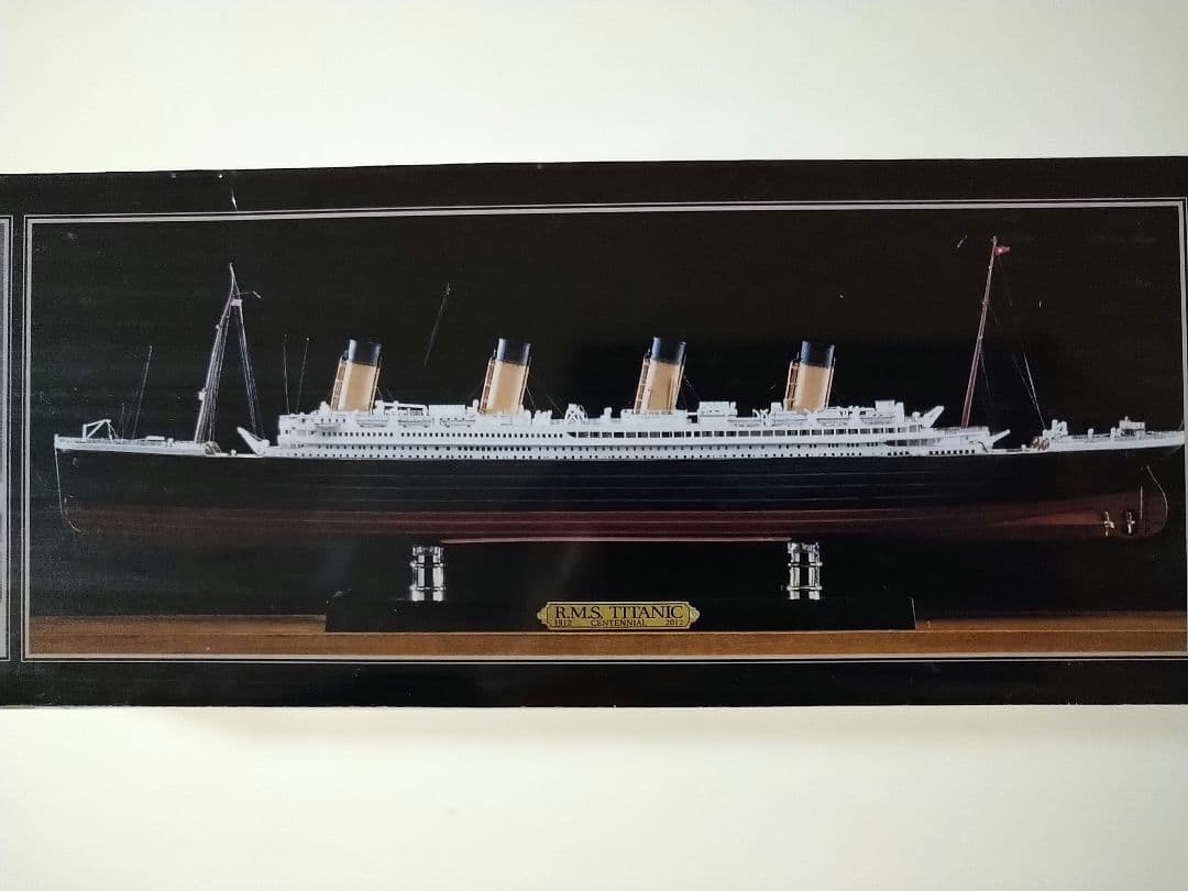 船　客船　プラモデル　Ｒ.Ｍ.Ｓ　ＴＩＴＡＮＩＣ　博物館品質の絶版モデル
