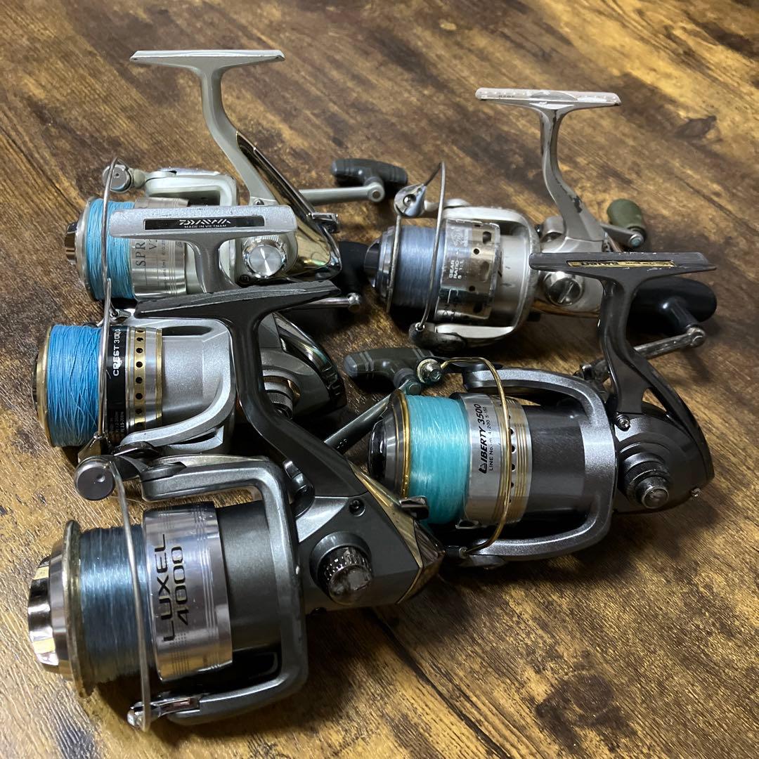 Daiwa okuma リールまとめ売り 5台 リールセット 釣具