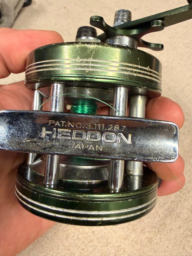オールド HEDDON 3200 ベイトリール 日本製 CAST CONTROL