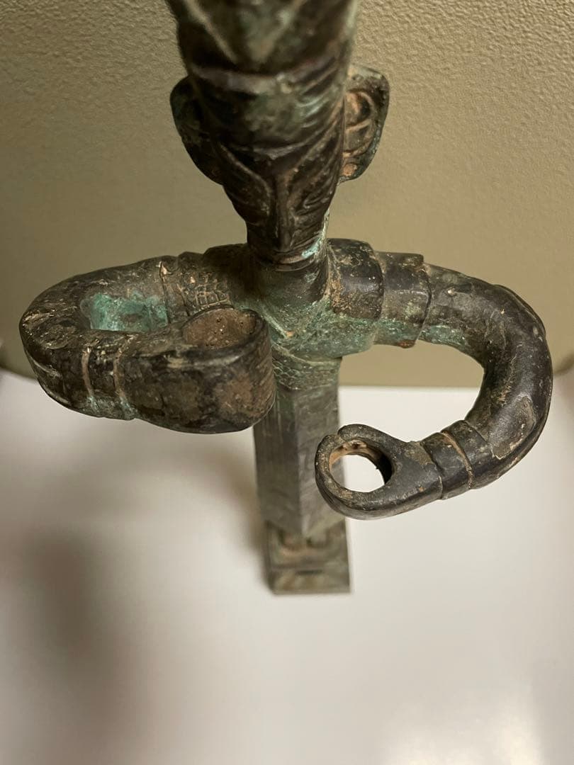 古青銅器　人物　希少