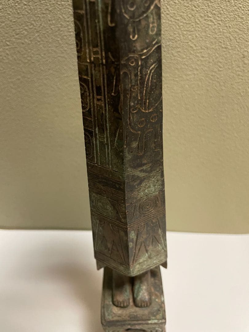 古青銅器　人物　希少