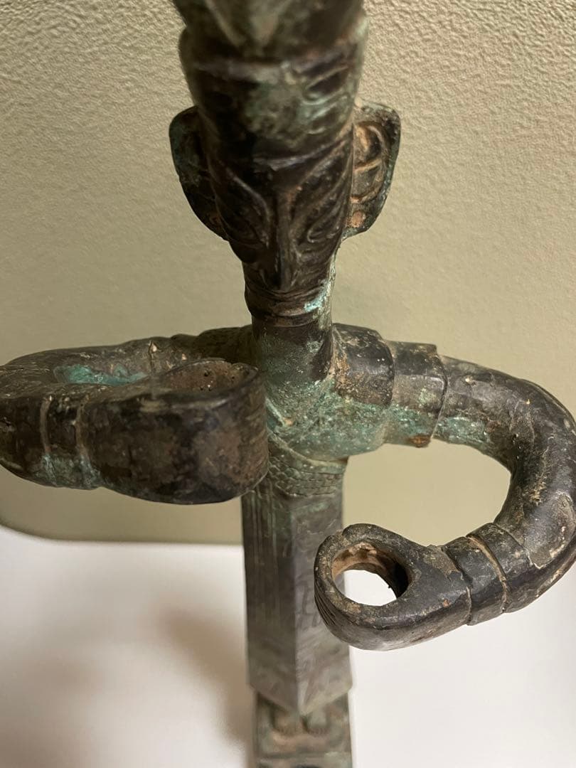 古青銅器　人物　希少