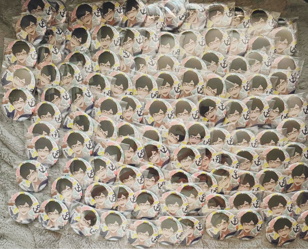 アオペラ 反郷粋 seaside 缶バッジ115個セット