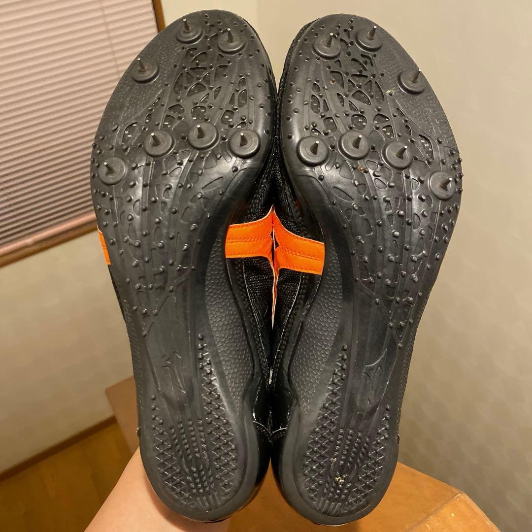 【未使用品】Mizuno クロノオニキス 27.0 ブラック/オレンジ