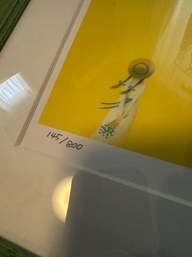 葉祥明 「花のメッセージ」限定800部ダイヤモンドスクリーニング　145/800