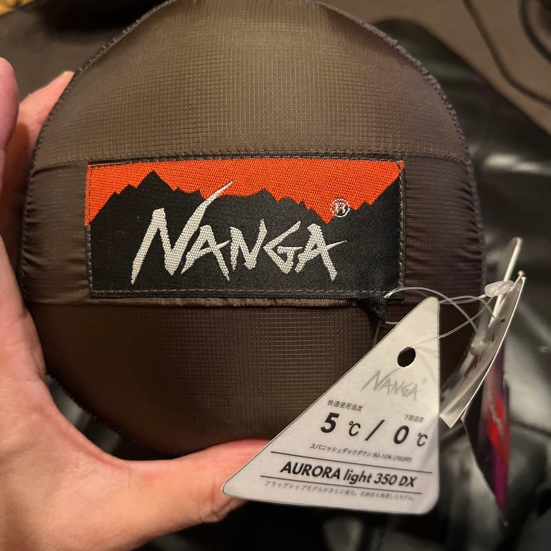 NANGA ナンガ オーロラテックスライト 350dx ブラウン