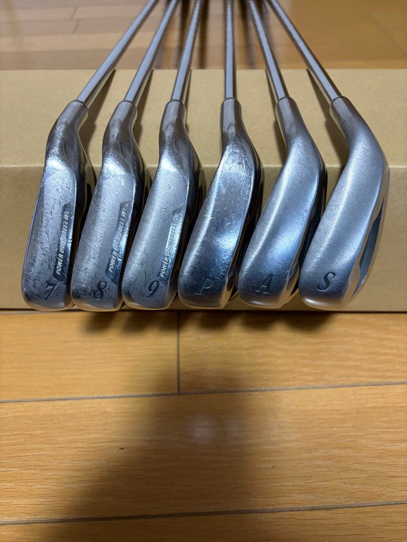 ゼクシオ６アイアン純正スチールシャフトＲ 7〜Sの6本セット