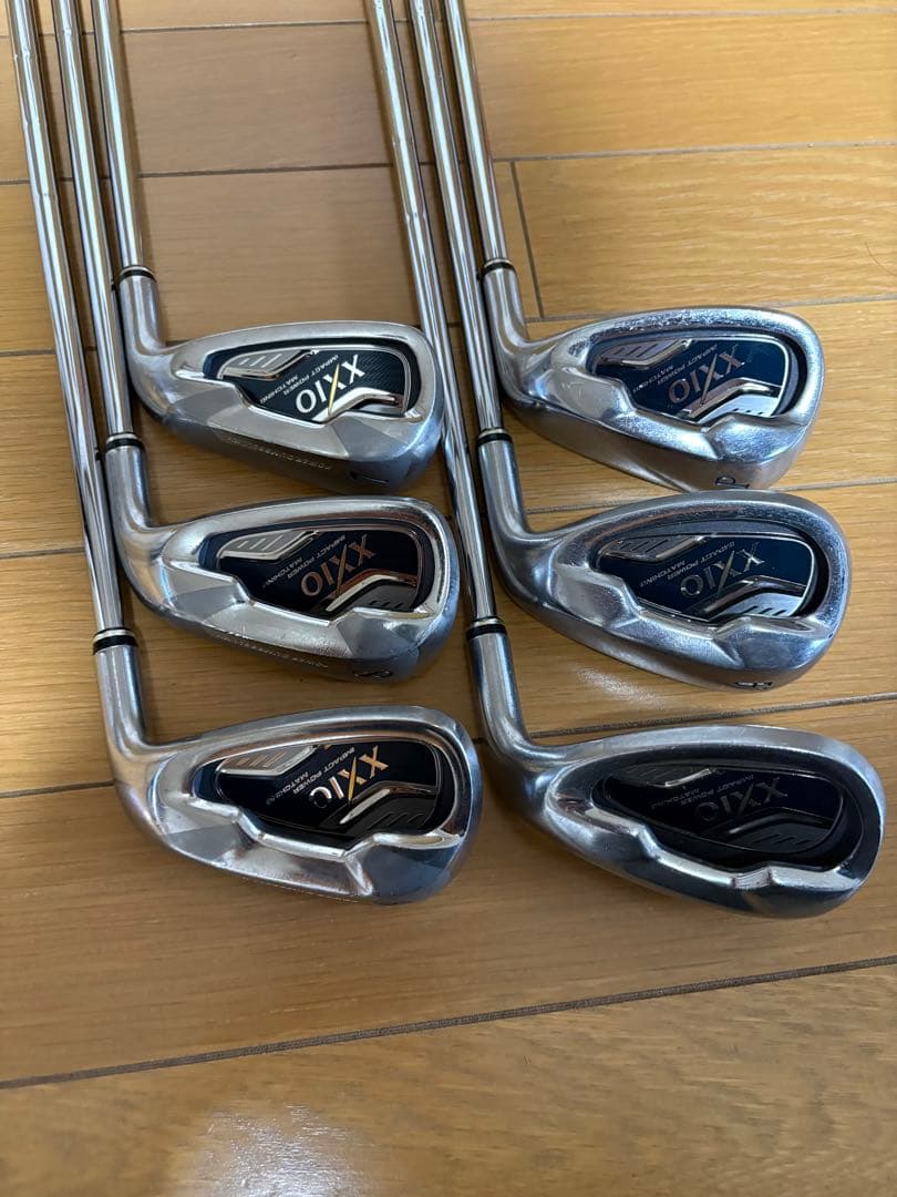 ゼクシオ６アイアン純正スチールシャフトＲ 7〜Sの6本セット