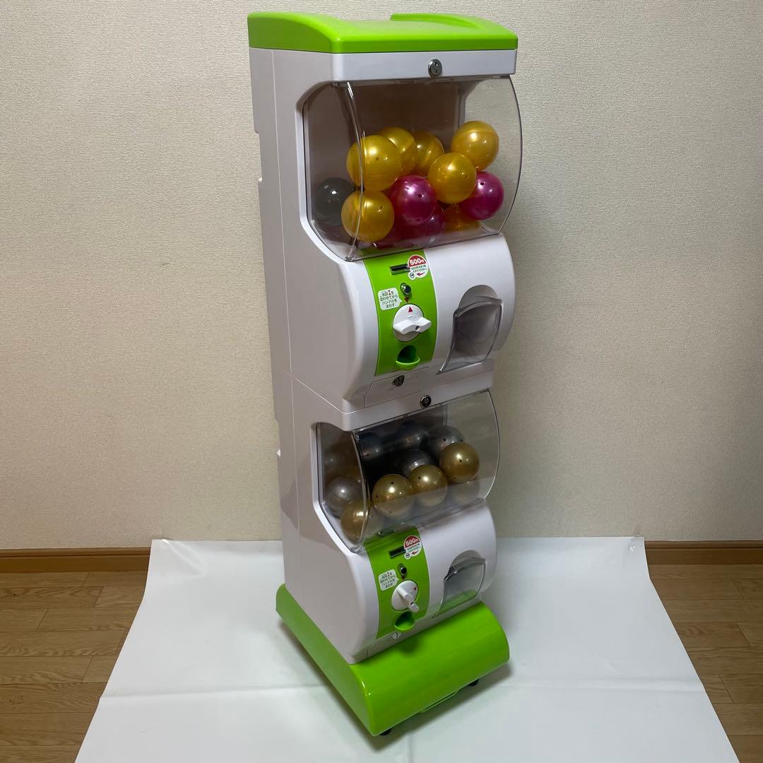 あミューズ　2段式 Premium カプセルトイ自販機 本体　ガチャガチャ