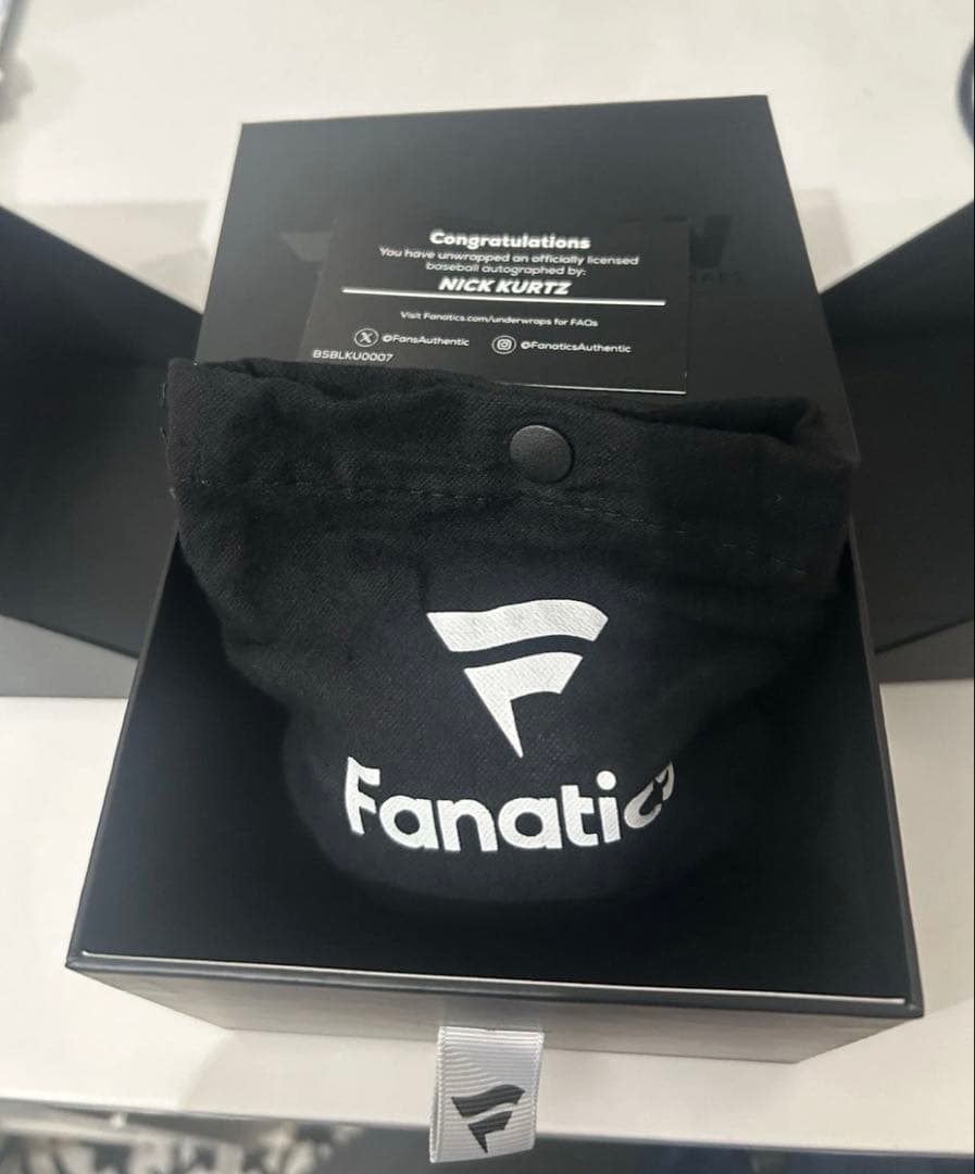 【AL新人王】 Nick z ニックカーツ Fanatics 直筆サイン