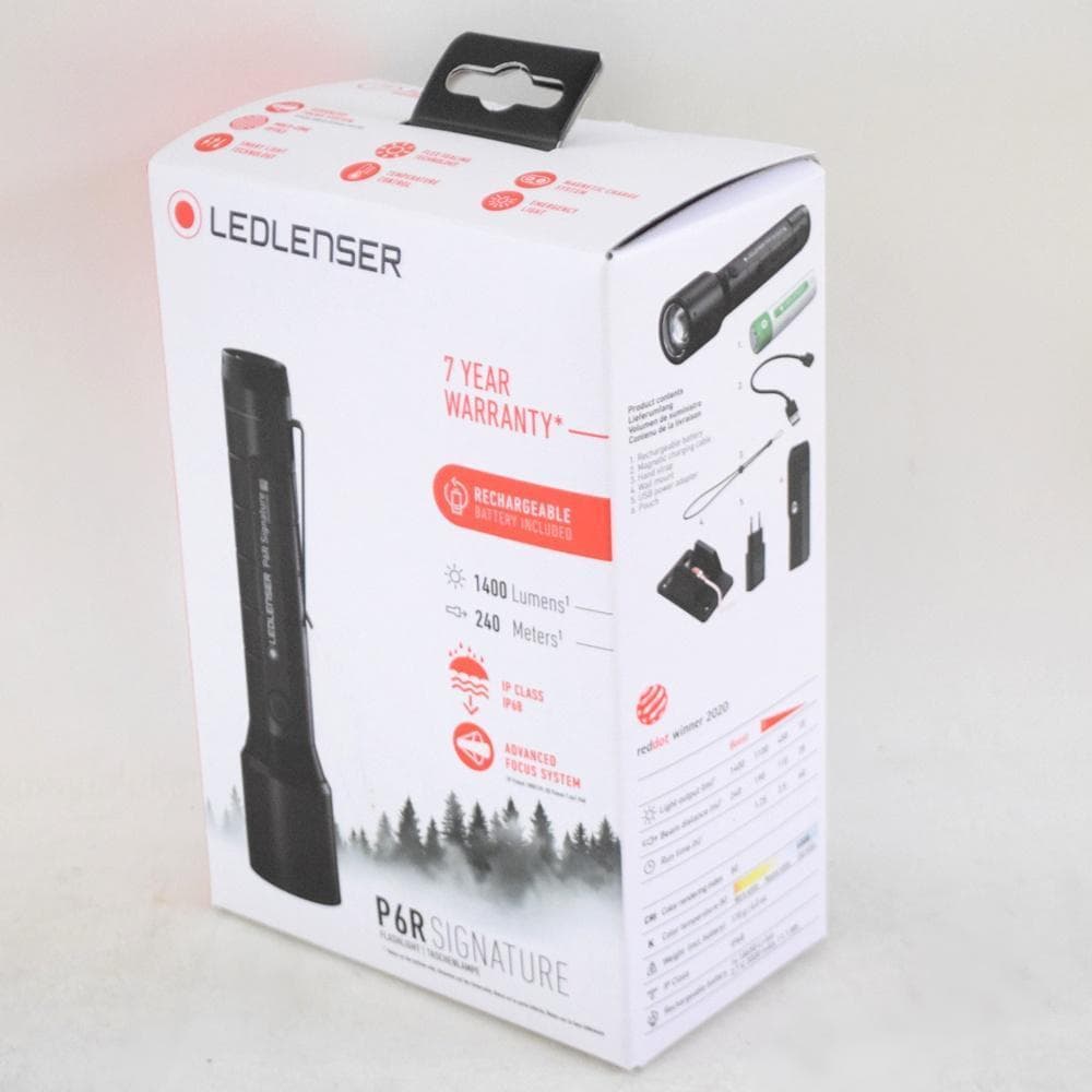 新品 LEDLENSER フラッシュライト P6R SIGNATURE 懐中電灯
