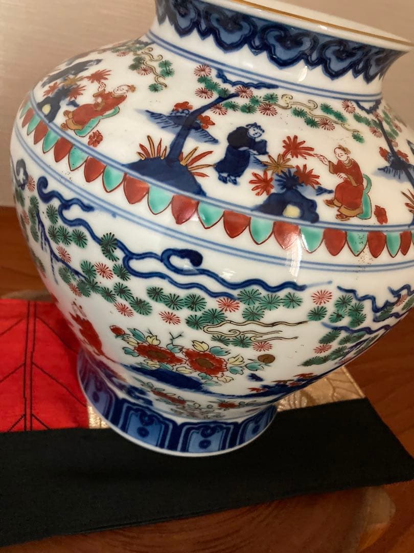 有田焼　哲山　花瓶　壺