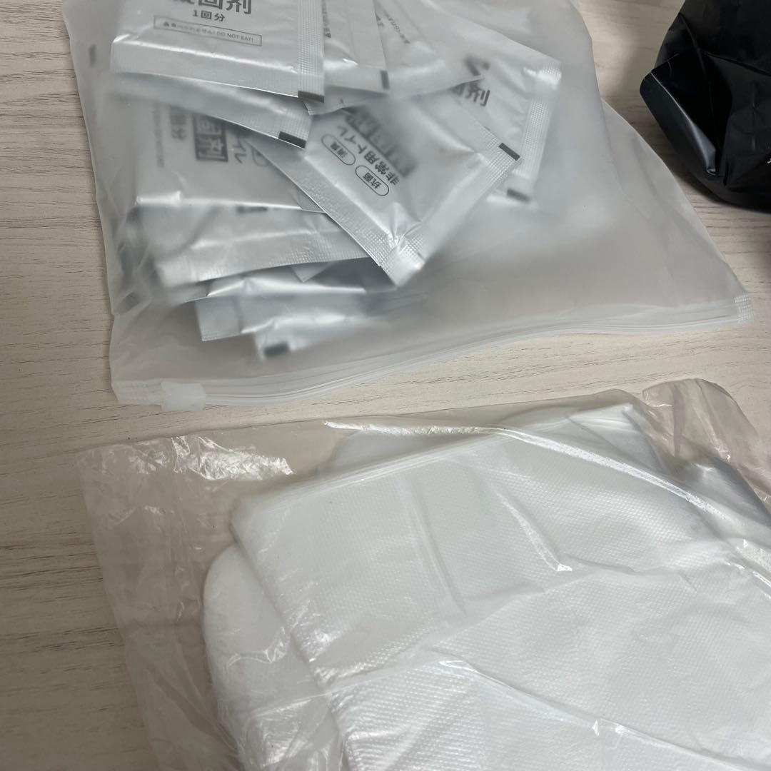 非常用 トイレ 50回 4個１５年保存 消臭 防災 グッズ 携帯 介護 凝固剤