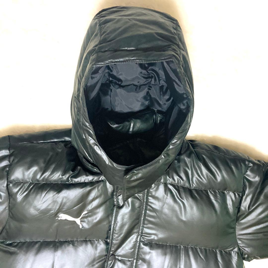 【極美品✨】PUMA プーマ ベンチコート ロングダウンコート ワンポイントロゴ