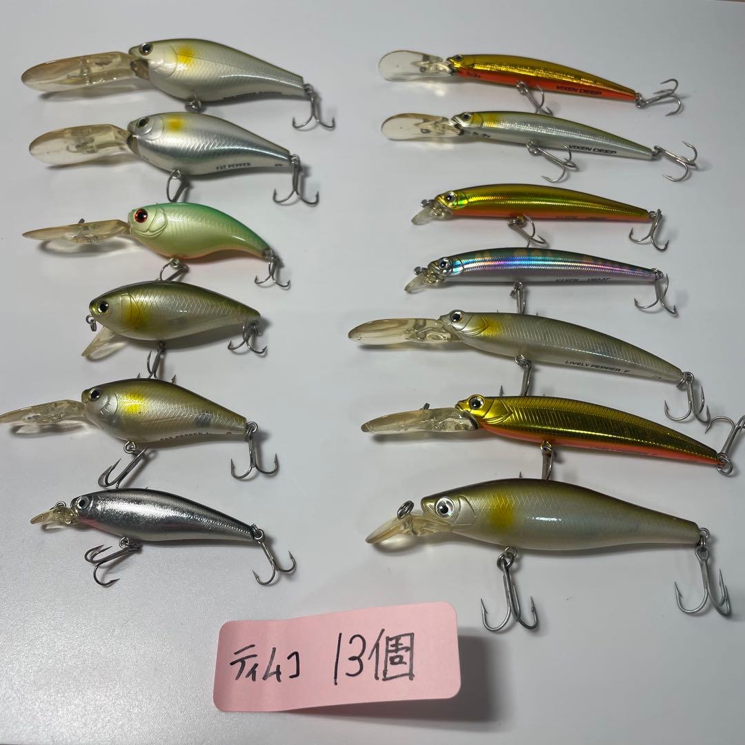 引退品 72個 ルアー 大量セット おまとめ ジャッカル バスデイ ダイワ など