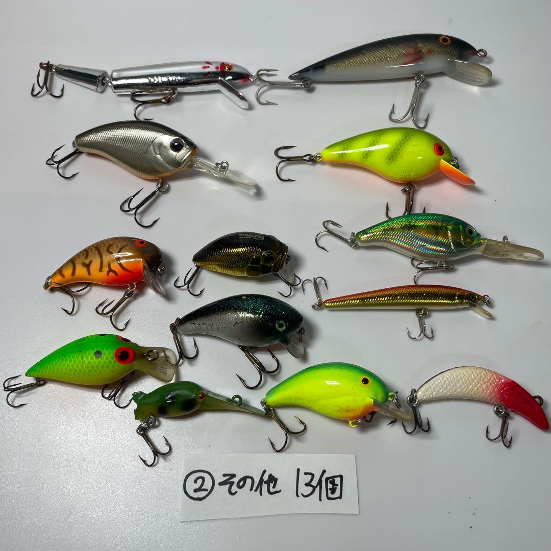 引退品 72個 ルアー 大量セット おまとめ ジャッカル バスデイ ダイワ など