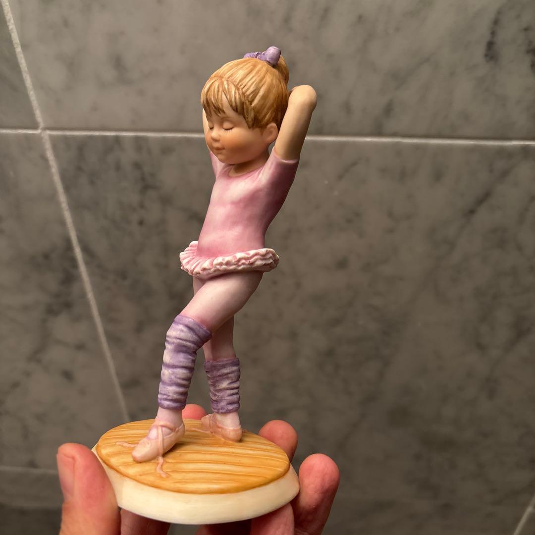 米ホワイトハウス御用達レノックスの可愛すぎるバレリーナ少女の陶器