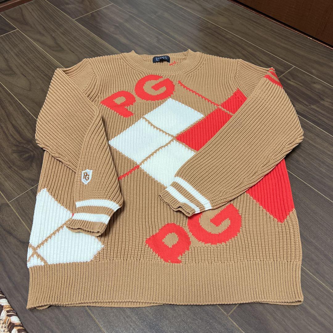 PEARY GATES パーリーゲイツ アーガイル柄 セーター ニットセーター