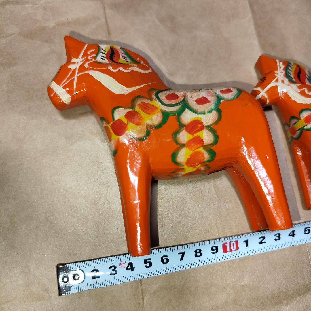 ダーラナホース　2体セット　北欧　スゥエーデン