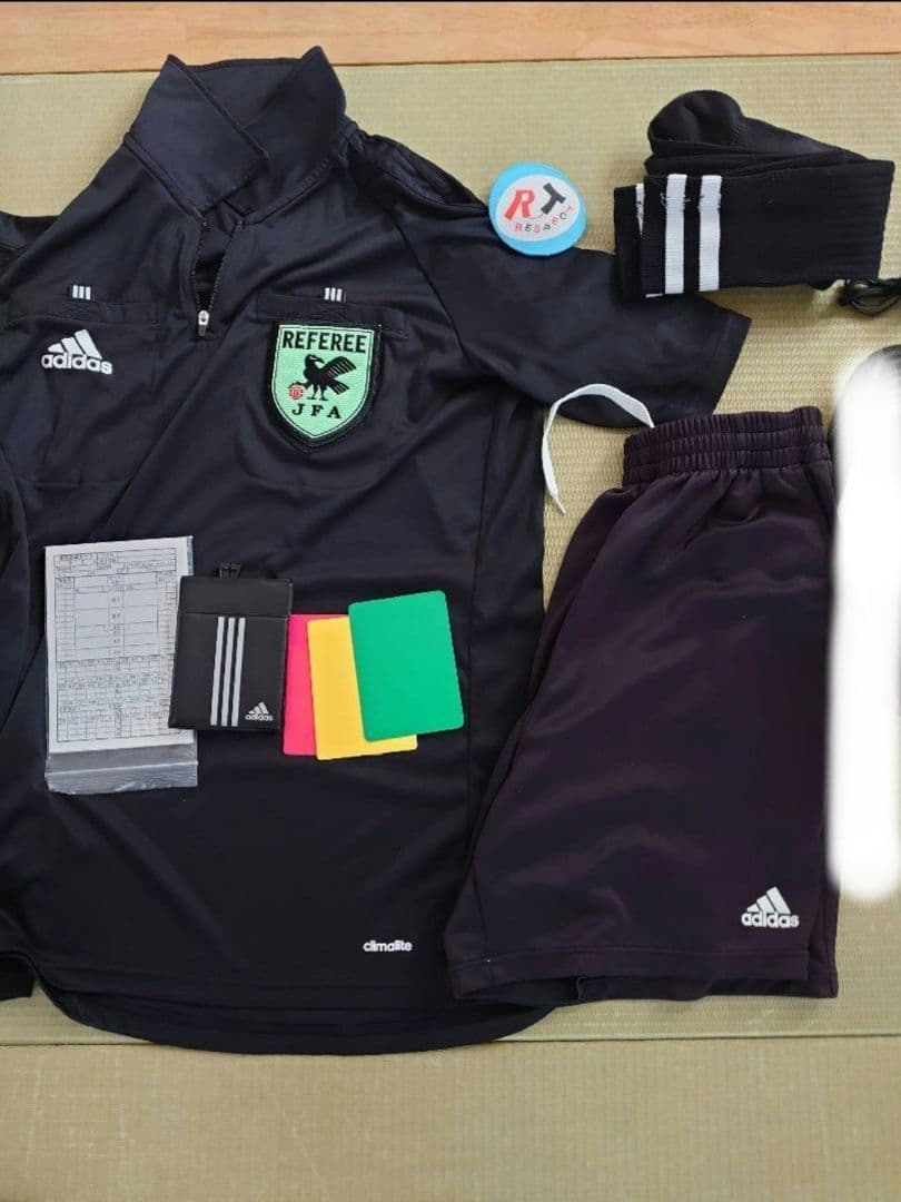 サッカー 審判ウェア＋レフェリーグッズセット