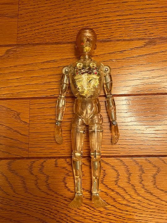 【当時物】少年サイボーグ　心臓　フィギュア タカラ　レア物　ゴールド