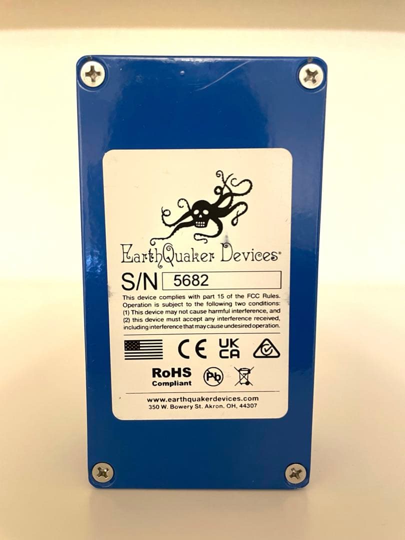 EarthQuakerDevices イコライザー&ブースター Tone Job