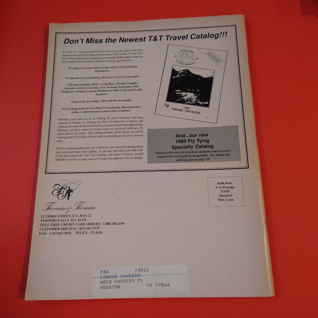 Thomas & Thomas カタログ 1989年 20周年記念