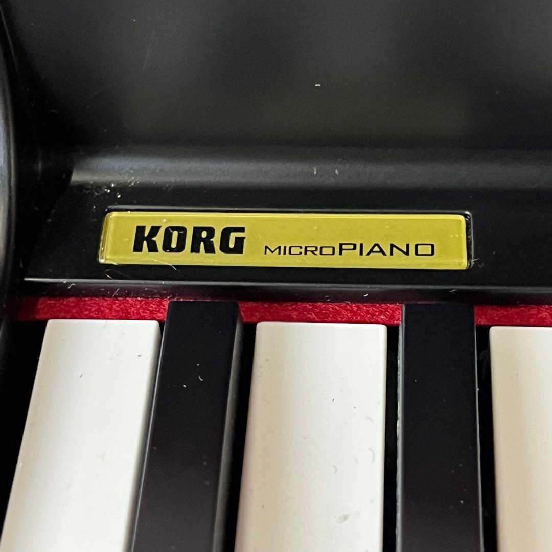 【匿名発送】KORG microPiano マイクロピアノ レッド　2024年製