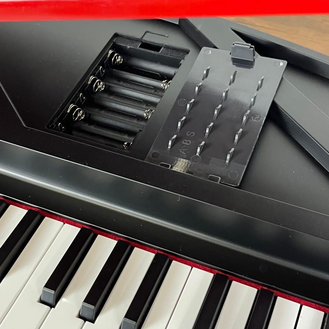 【匿名発送】KORG microPiano マイクロピアノ レッド　2024年製