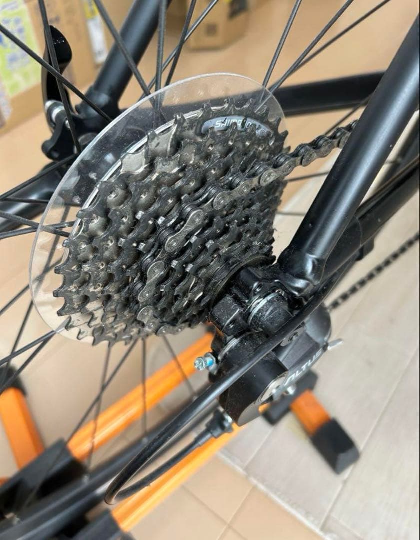 Giant クロスバイク マットブラック　エスケープ