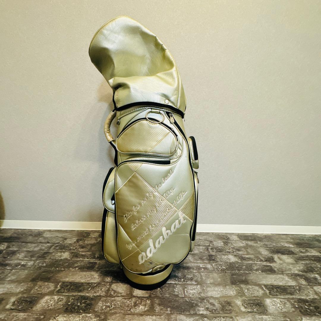 adabat アダバットキャディバッグ カート 6口 ゴールド