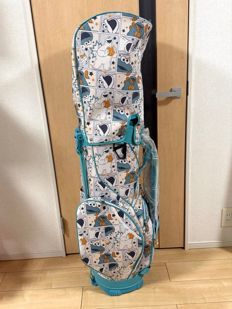セサミストリート　クッキーモンスター キャディバッグ