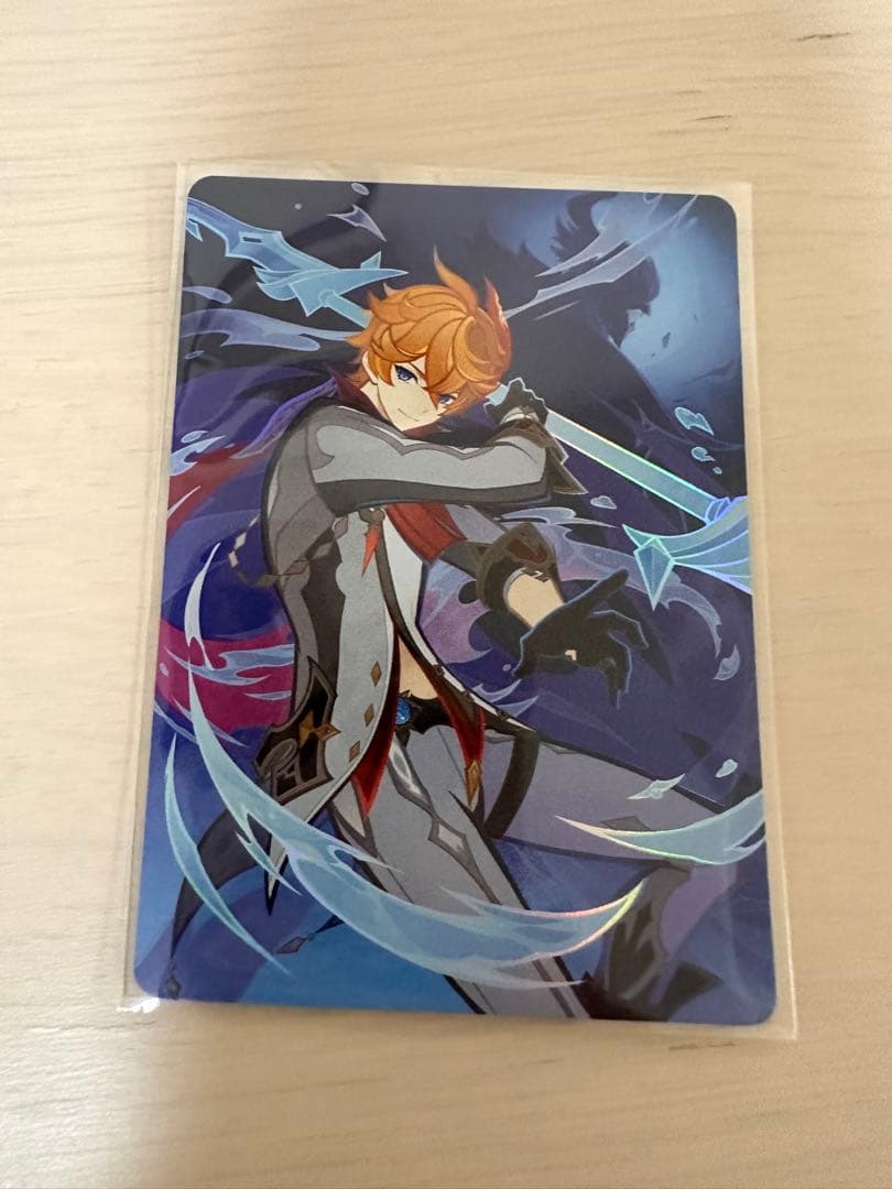 タルタリヤ 原神 七聖召喚カード 第三弾 ランク4 等級4