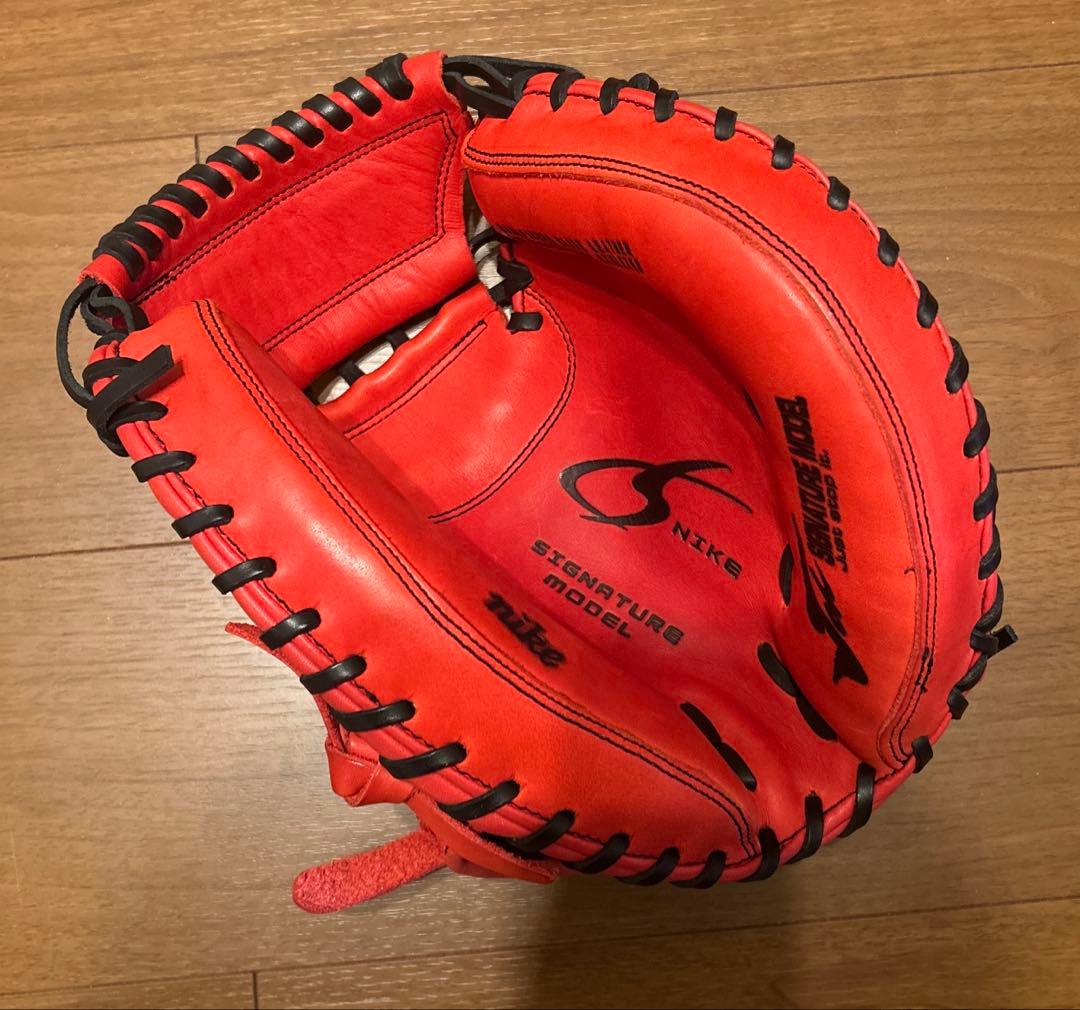 【極美品】NIKE JOH SIGNATURE MODEL 捕手ミット