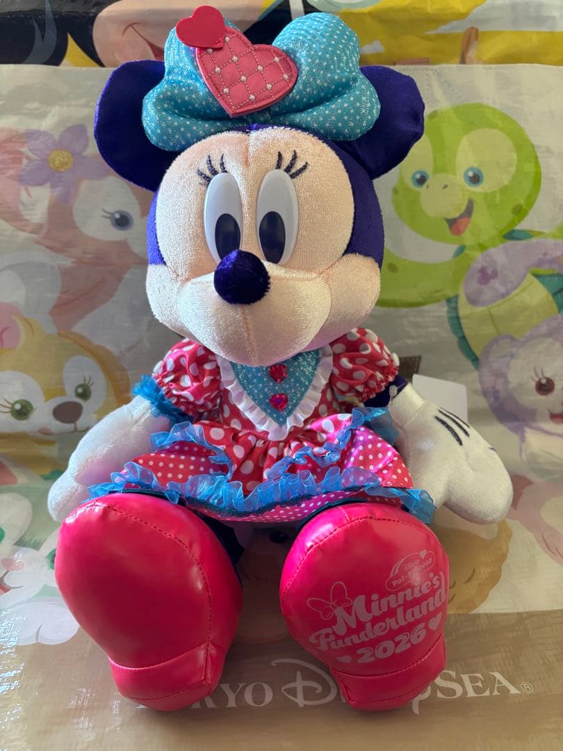 【ぬいぐるみ】ディズニー パルパルーザ ミニーのファンダーランド
