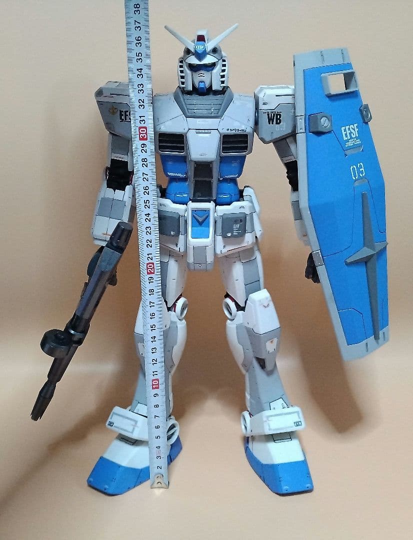 【ジャンク】ガンダム　プラモデル　組み立て品　大きめガンプラ