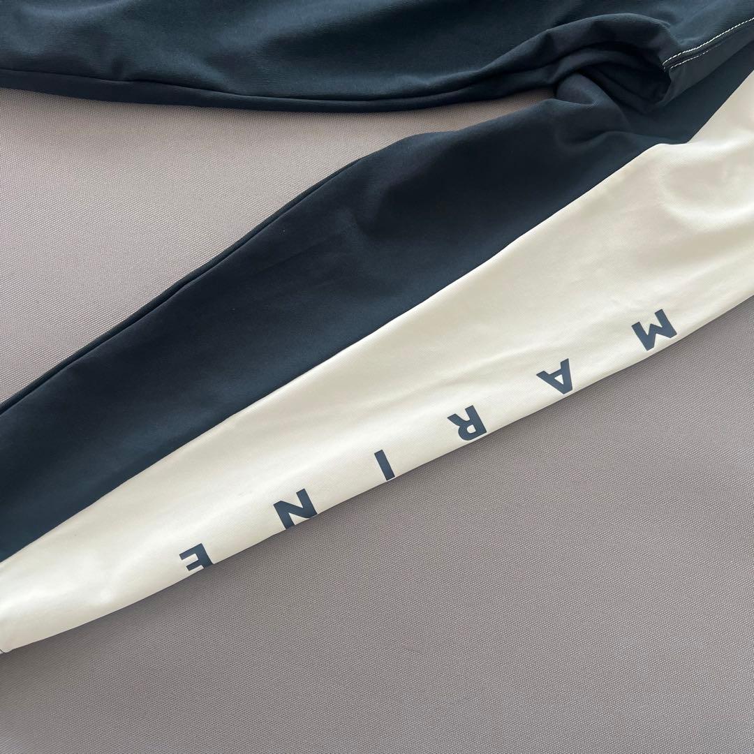 MUTA MARINE ムータマリン　パーカー　ゴルフ　メンズ　バイカラー　ロゴ