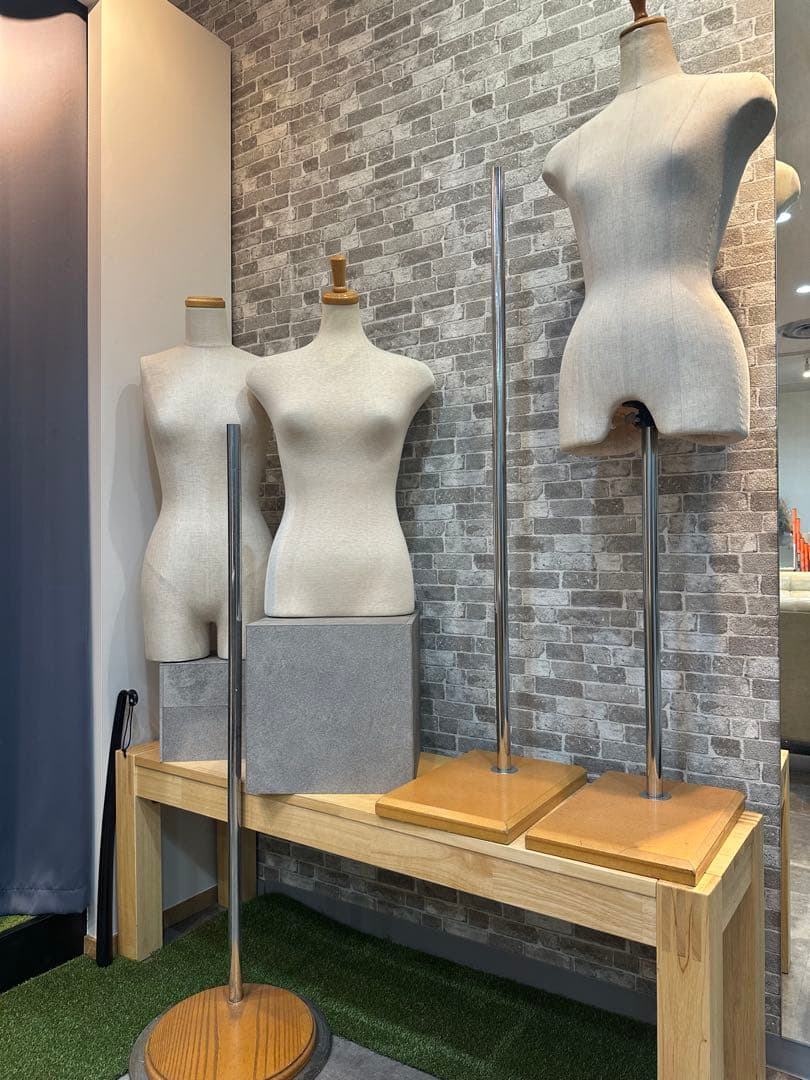 女性用マネキン3体セット