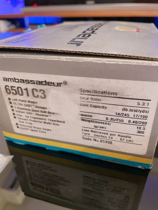 AbuGarcia アンバサダー 6501 C3 【新品】