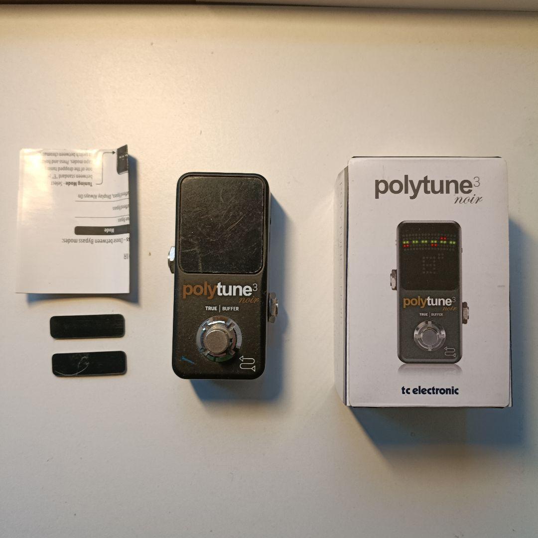 ギター TC ELECTRONIC POLYTUNE 3 NOIR