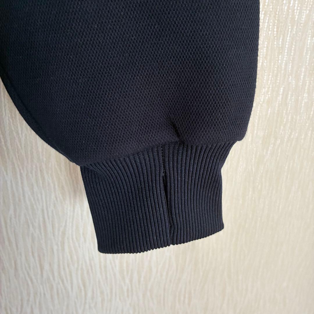 美品 and per se アンパスィ ネイビー スウェット M ゴルフウェア